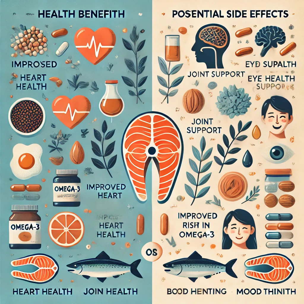 오메가3 효능과 부작용