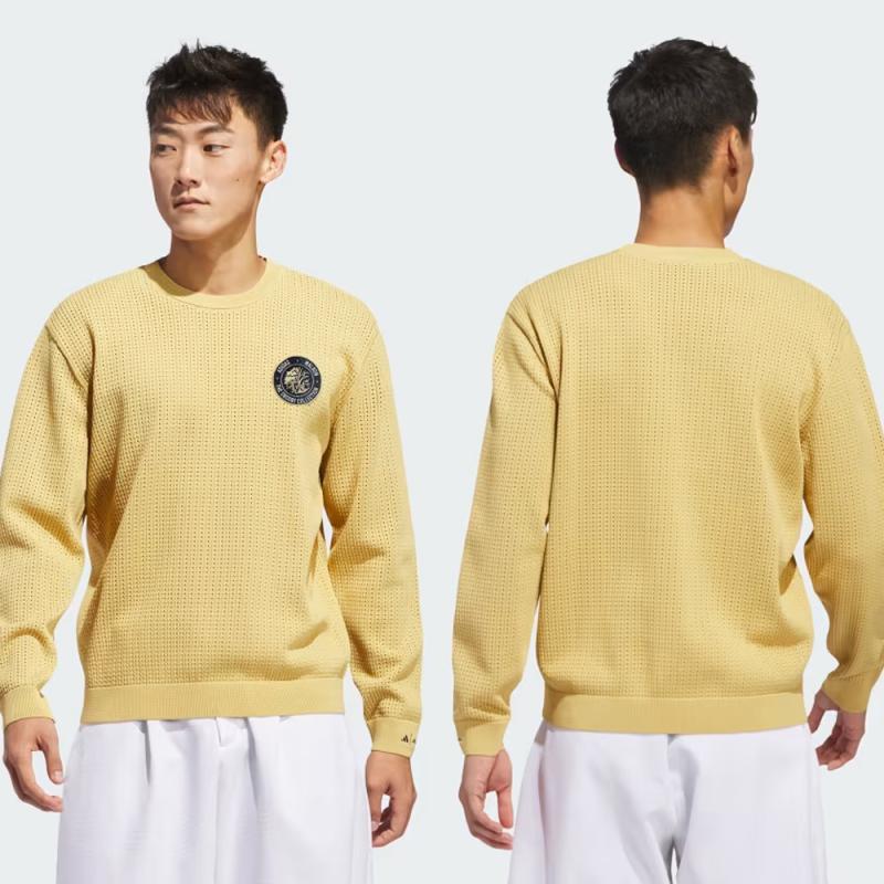 아디다스 X 말본 콜라보 골프웨어 남성 크루넥 스웨셔츠