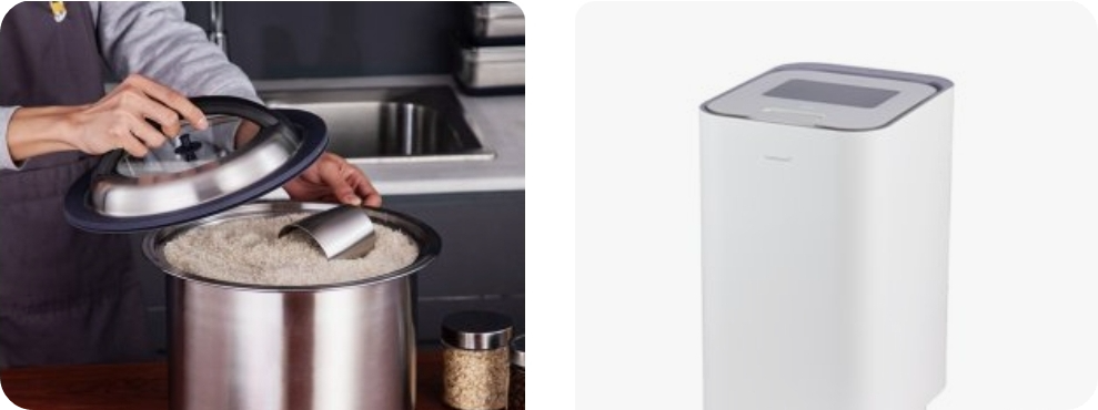 여름철 쌀통, 어떤 게 최고일까? 밀폐형·스텐·진공 쌀통 비교 총정리!