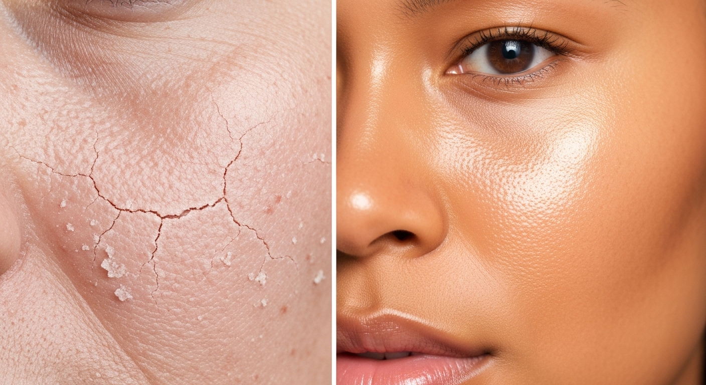 피부 건조증 관리를 각성을 위한 이미지