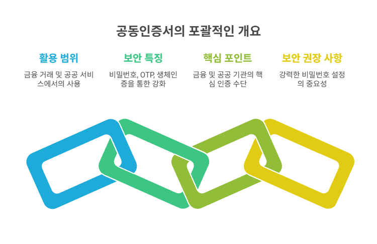 공동인증서 활용 범위와 보안