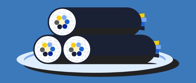 김밥 일러스트 이미지 < 출처 : 롯데카드 >