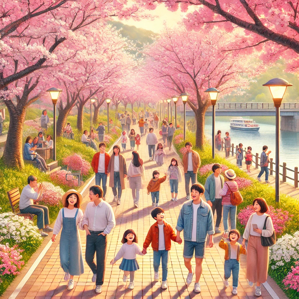 벚꽃길 관련 이미지