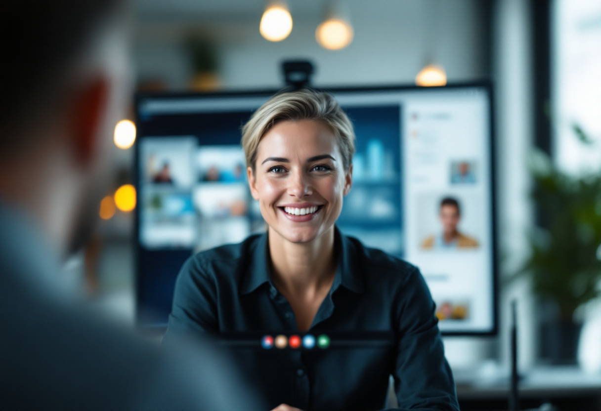 화상면접 잘 보는 팁 배경준비 빛조절법