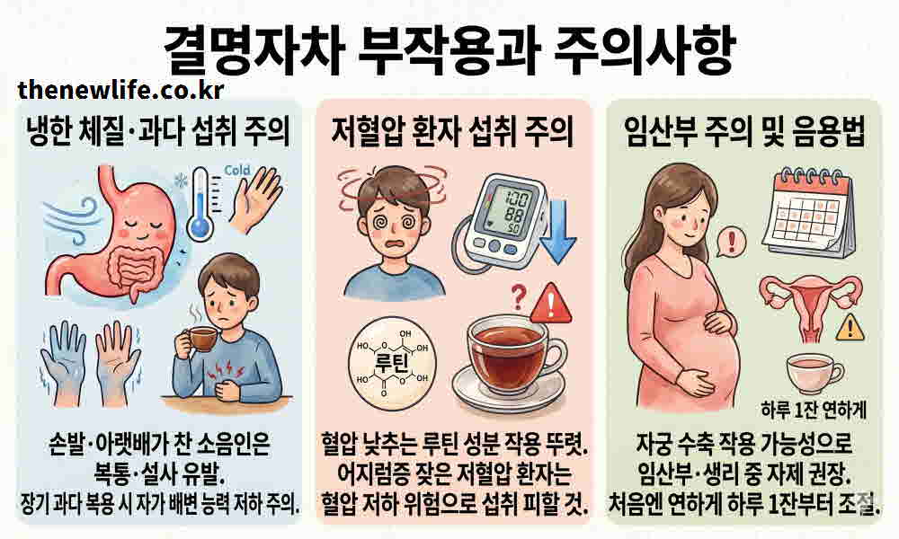 결명자차 효능 부작용