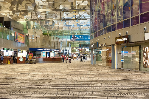 창이공항 내부 이미지