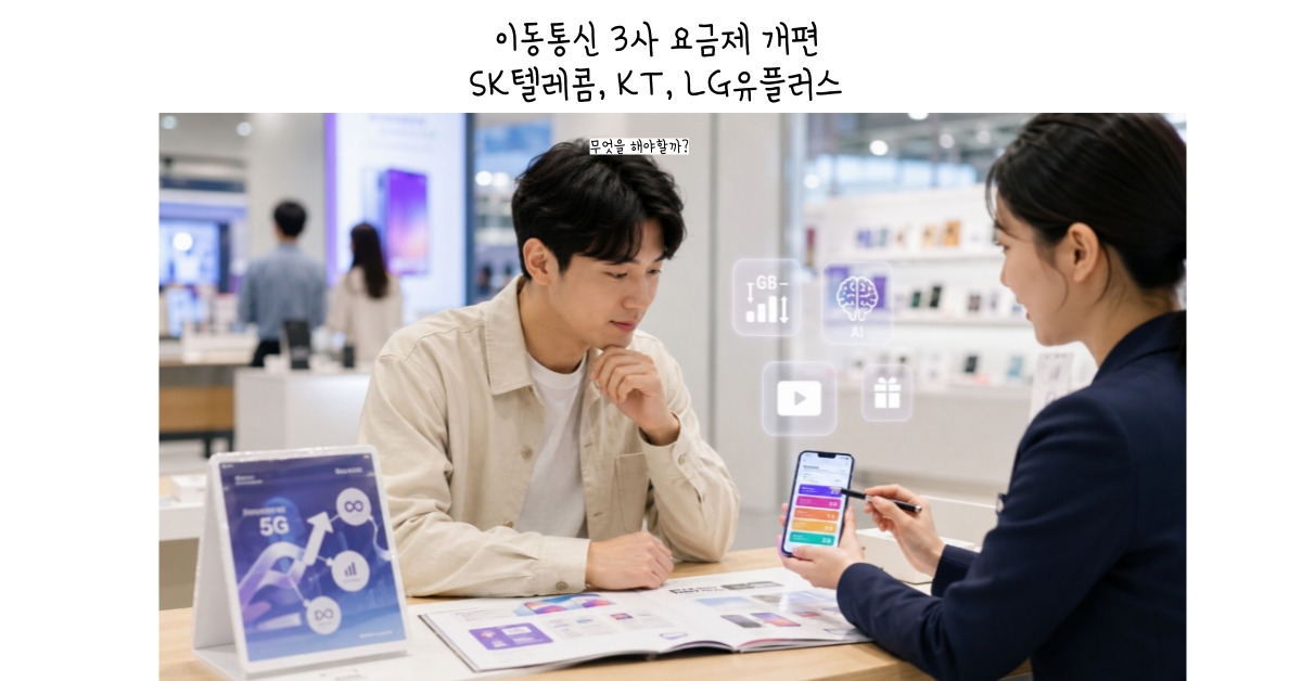 이동통신 3사 요금제 개편, 소비자에게 진짜 좋은 걸까?
