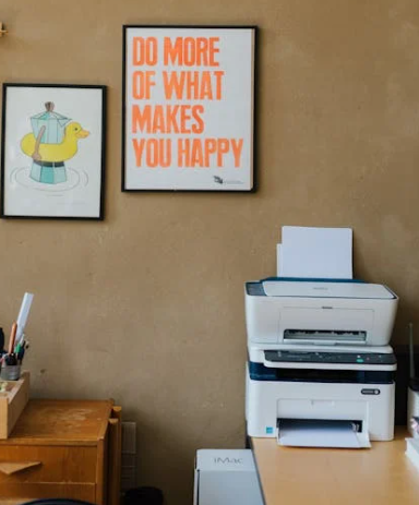 프린트할 수 있는 곳