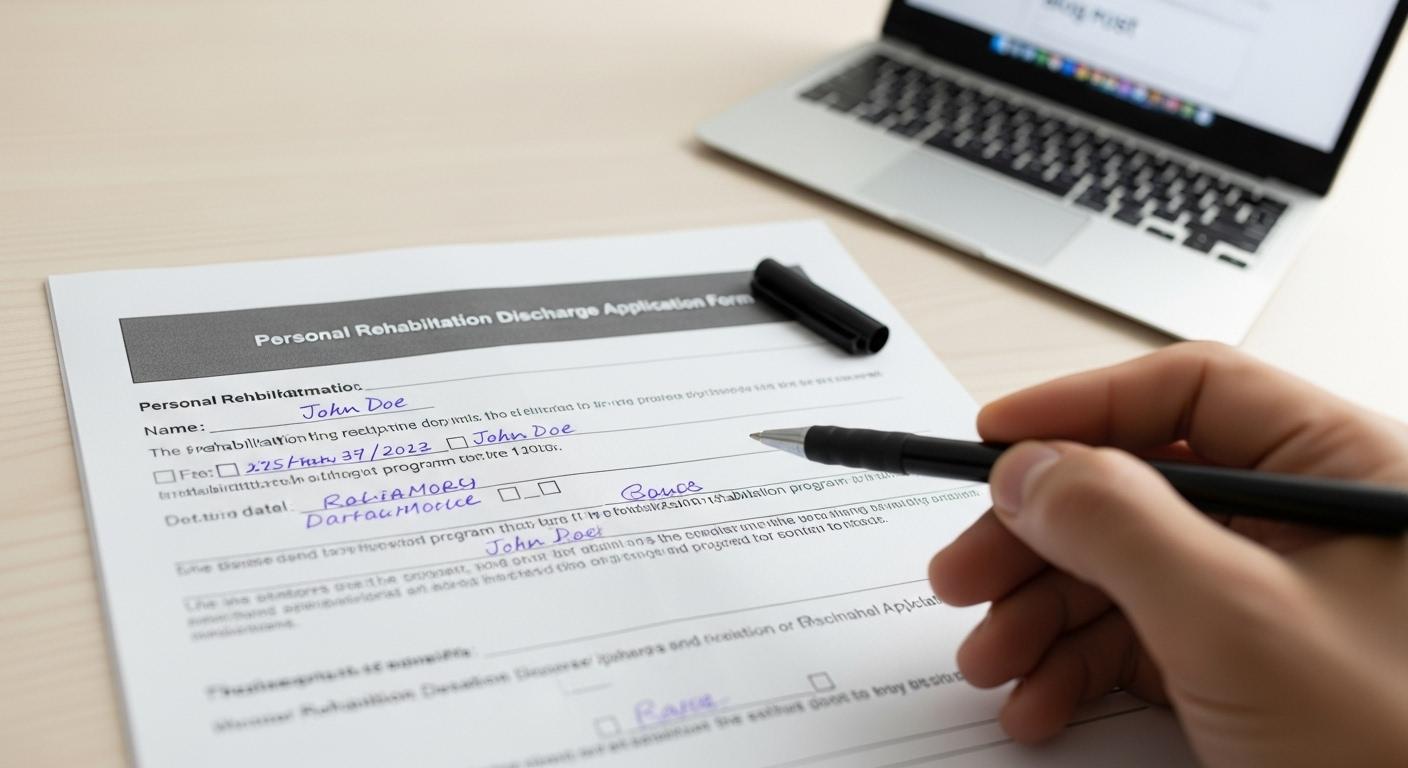 개인회생 면책신청서 작성