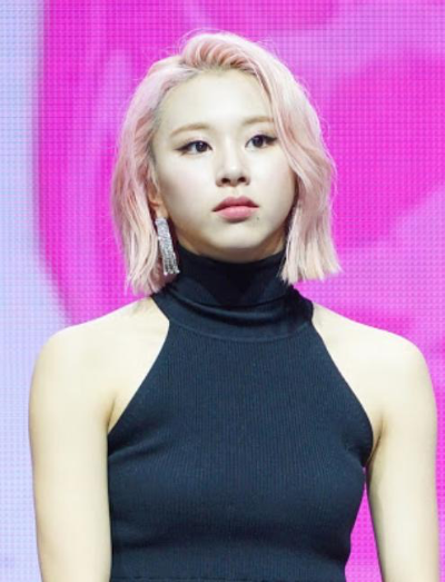 채영 침화사 열애설 사복패션 변화전