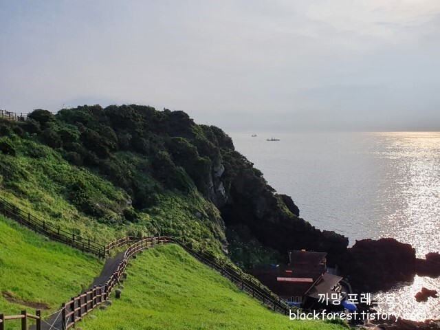 성산일출봉 바다가는길