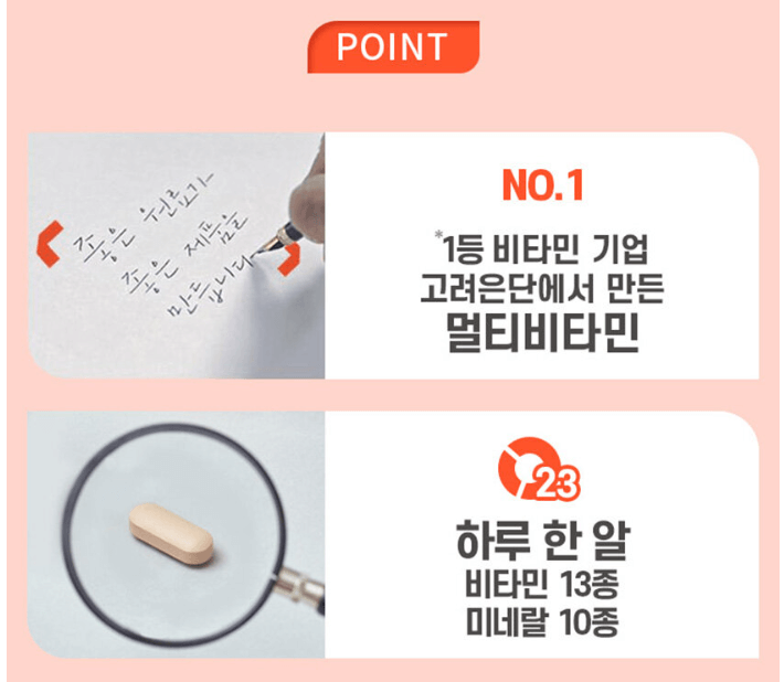 종합 비타민 추천