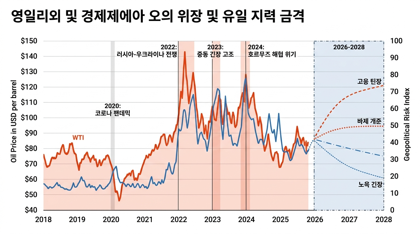 지정학적 리스크와 유가 변화 시나리오