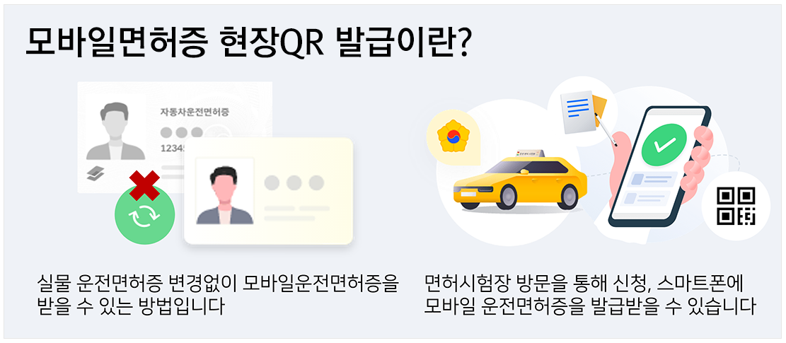 모바일면허증 발급방법
