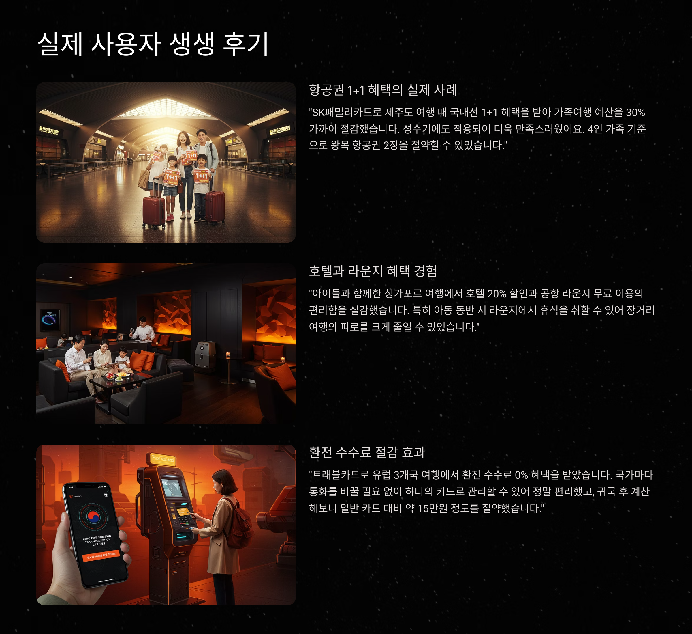 👨👩👧 실제 사용자들의 생생 후기