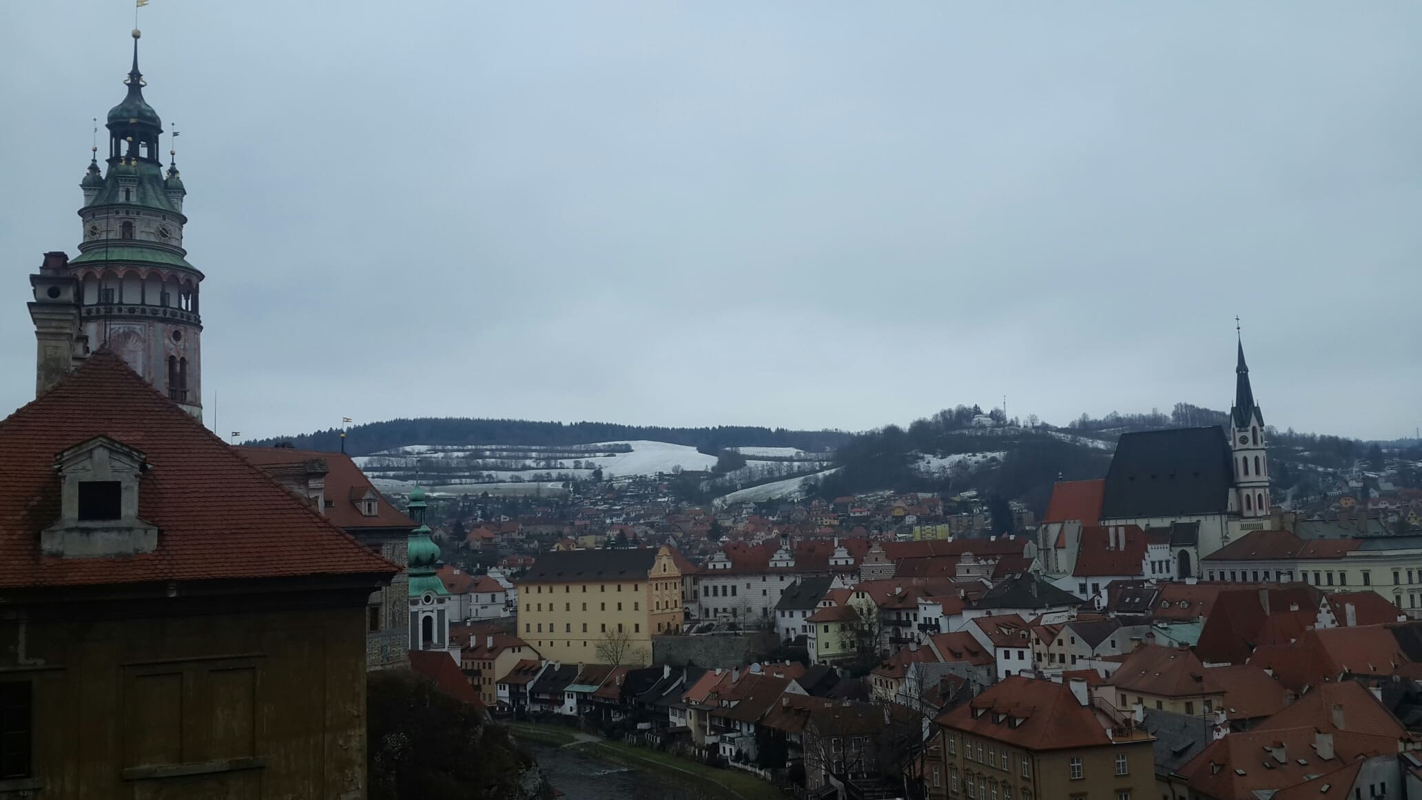 체스키크롬로프의 풍경