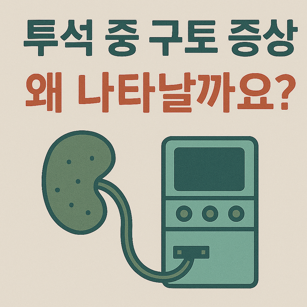 투석 중 구토 증상, 왜 나타날까요? 원인과 효과적인 대처법!
