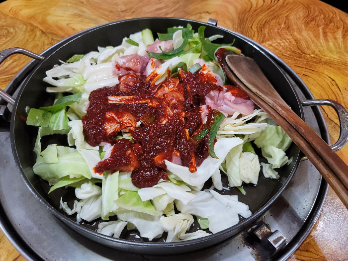 우리닭갈비 닭갈비 2인분