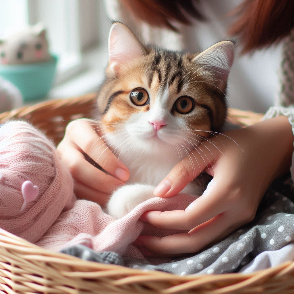 고양이의 건강 상태를 체크