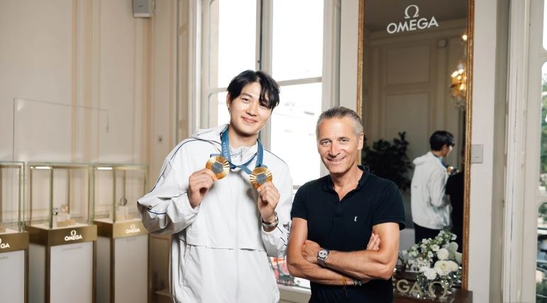 오상욱 오메가 시계 펜싱선수 금메달 그랜드슬램