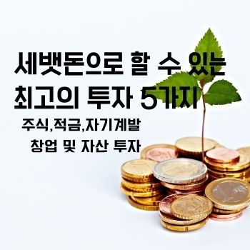 세뱃돈으로 할 수 있는 최고의 투자 5가지