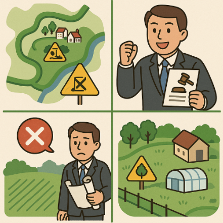 개발제한구역 낙찰부동산 활용