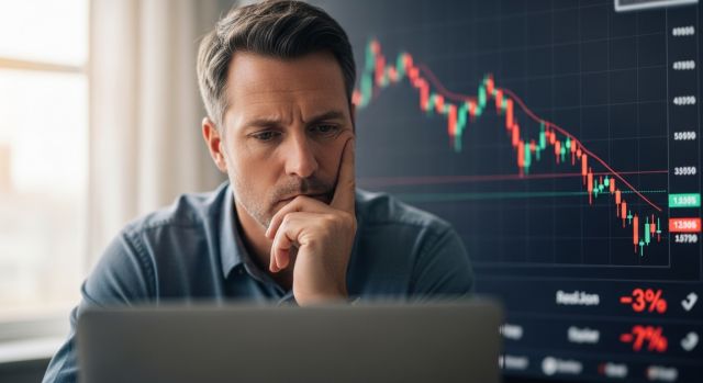 금 은 가격 급락으로 대응 전략을 고민하는 개인 투자자 상황