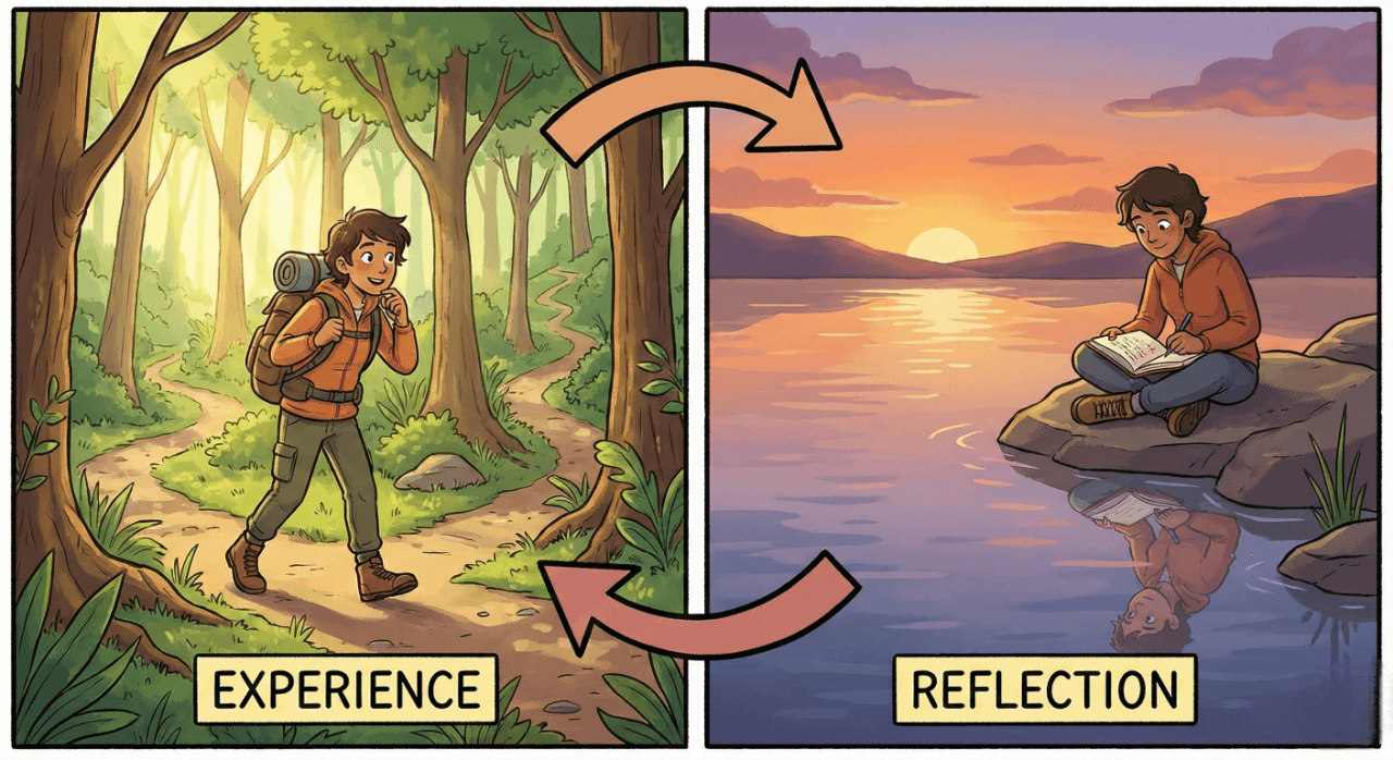 경험과 성찰, 내마음의 다스리기, 나를 위한 시간 투자