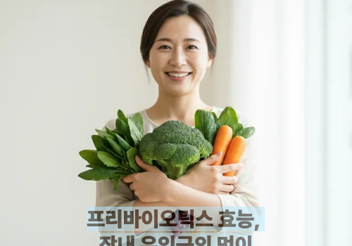 프리바이오틱스 효능, 장내 유익균의 먹이