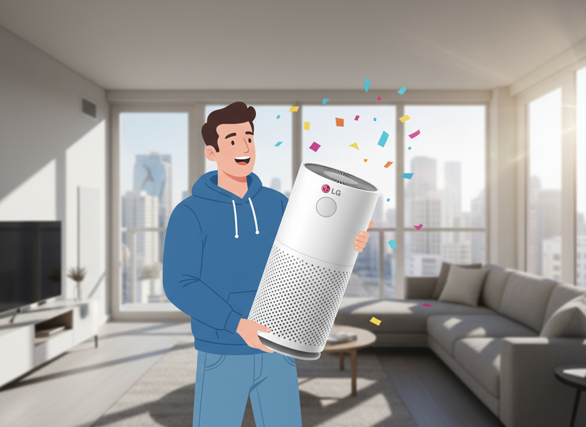LG 에어컨 스마트 자가점검 경품 이벤트