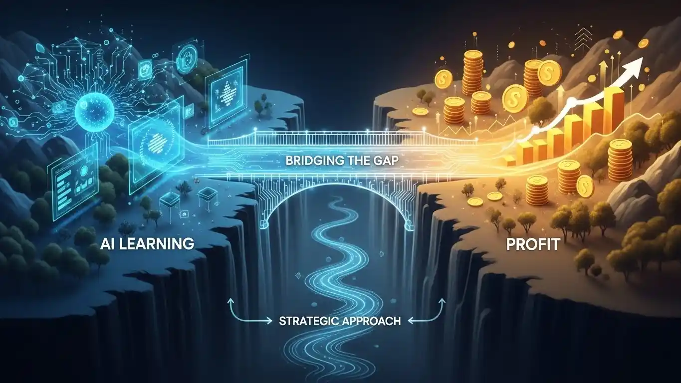 <img src="bridging_the_gap_between_ai_learning_and_profit_through_strategic_approach.webp" alt="AI 학습과 수익 간극을 전략적 접근으로 해소하는 과정을 보여주는 이미지 입니다">