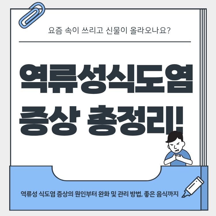 역류성 식도염 증상