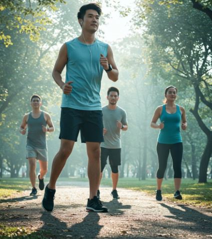 혈압 낮추는 법 : 규칙적인 운동