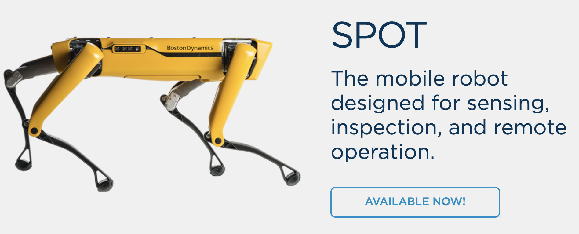 보스턴다이나믹스 스팟