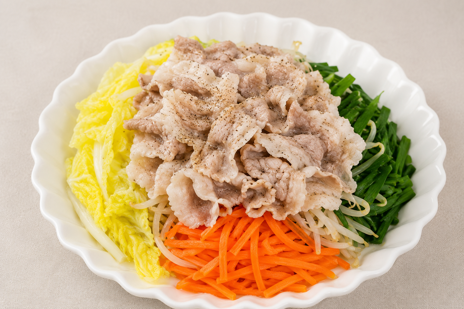 대패삼겹채소찜