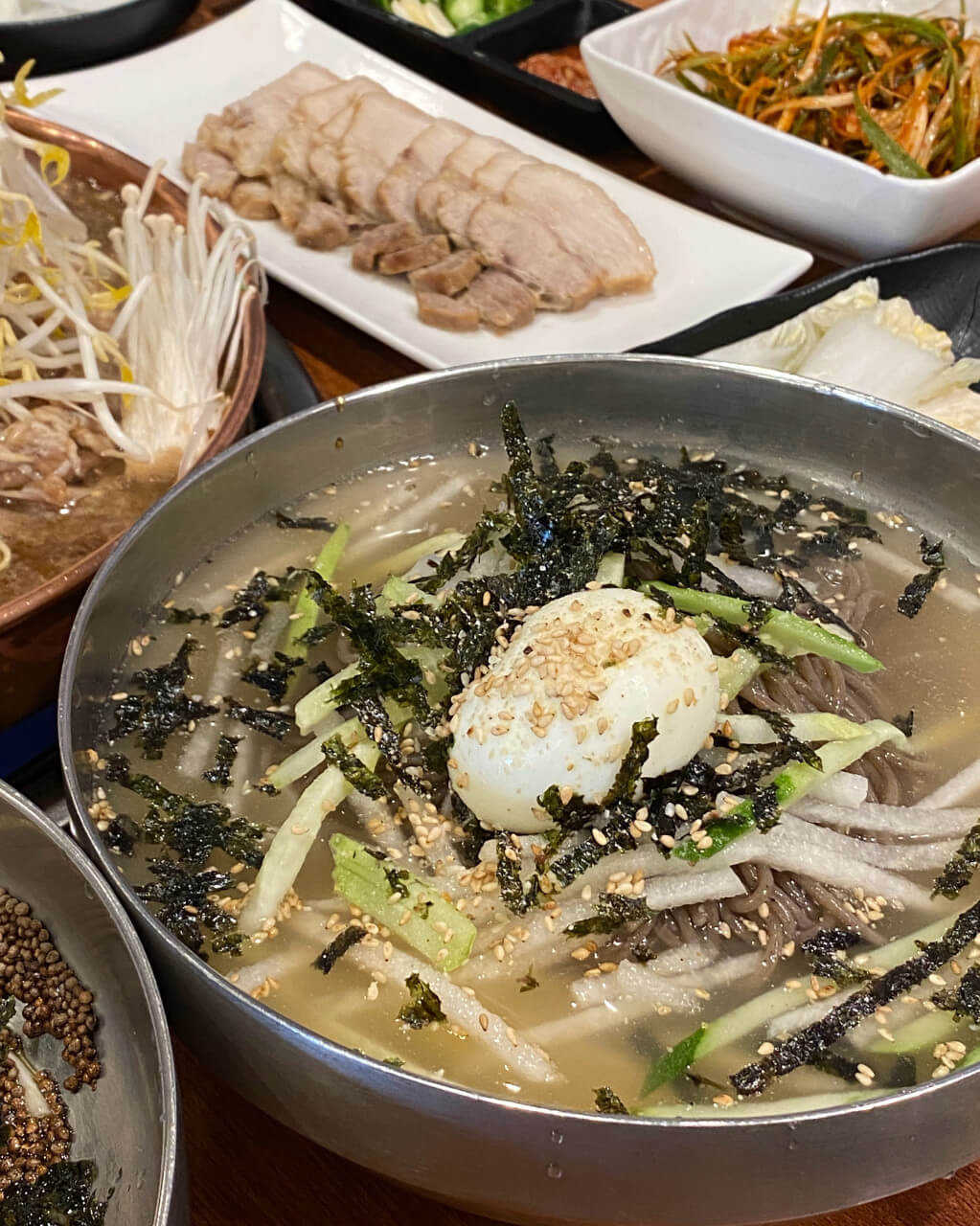 오늘N 2502회 한 끼에 얼마예요? 경기도 이천 소불고기전골과 막국수 맛집 이천막국수 셀프 부침개가 무제한 오늘N 2502회