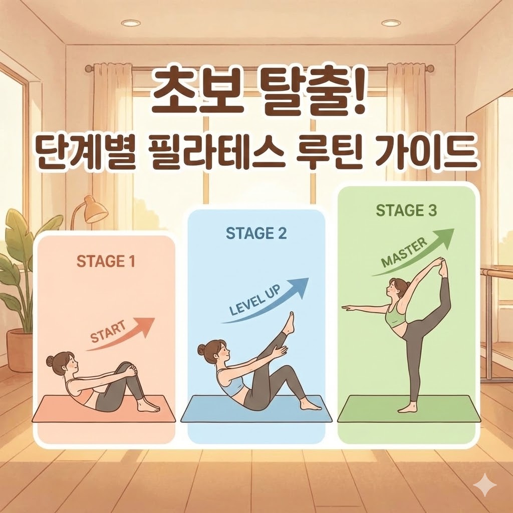 초보 탈출! 단계별 필라테스 루틴 가이드