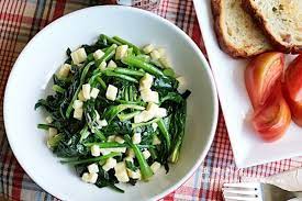 저혈압에-좋은-음식-시금치-치즈