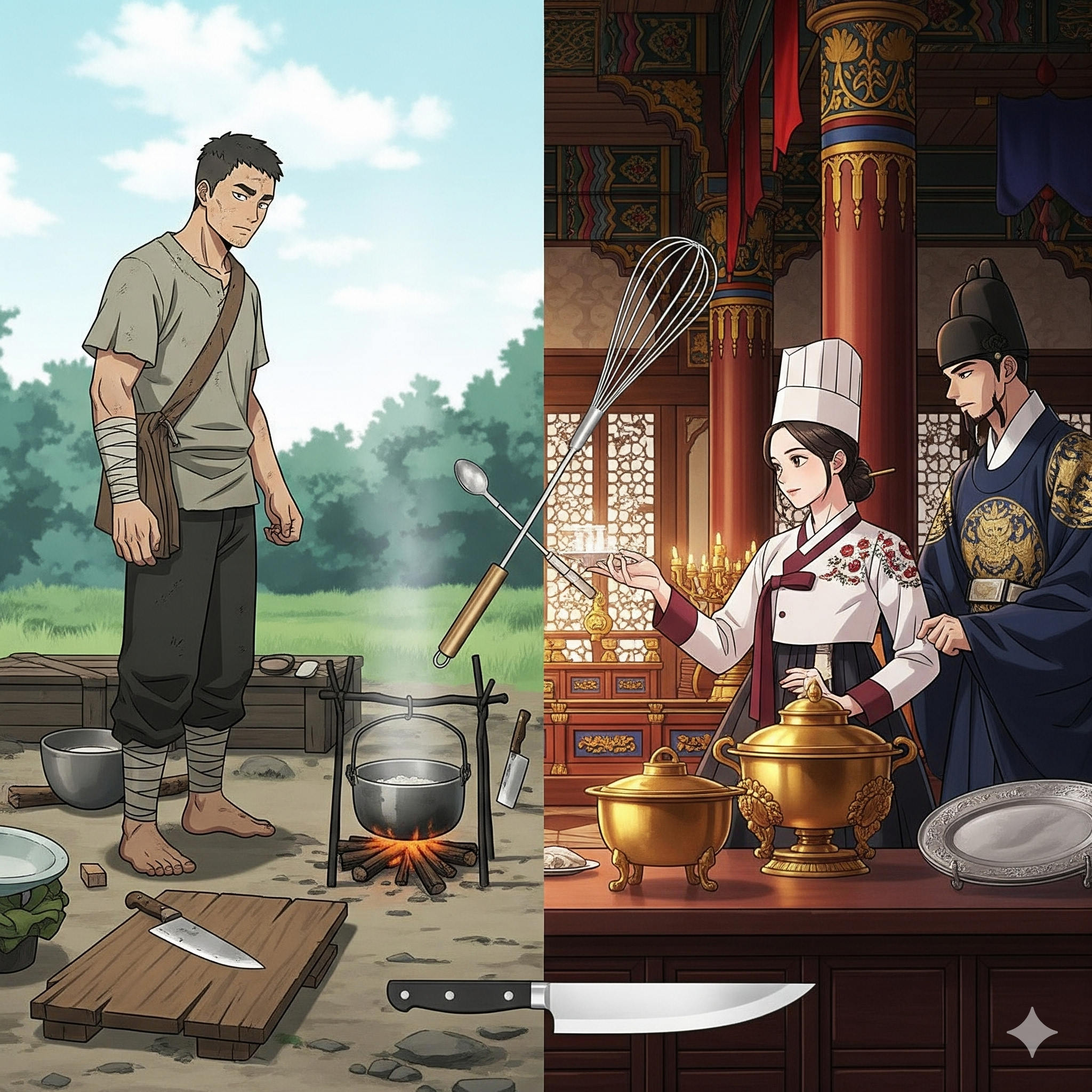 폭군의셰프 드라마 웹소설 차이점