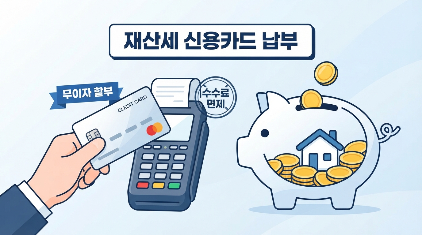 재산세 신용카드 납부