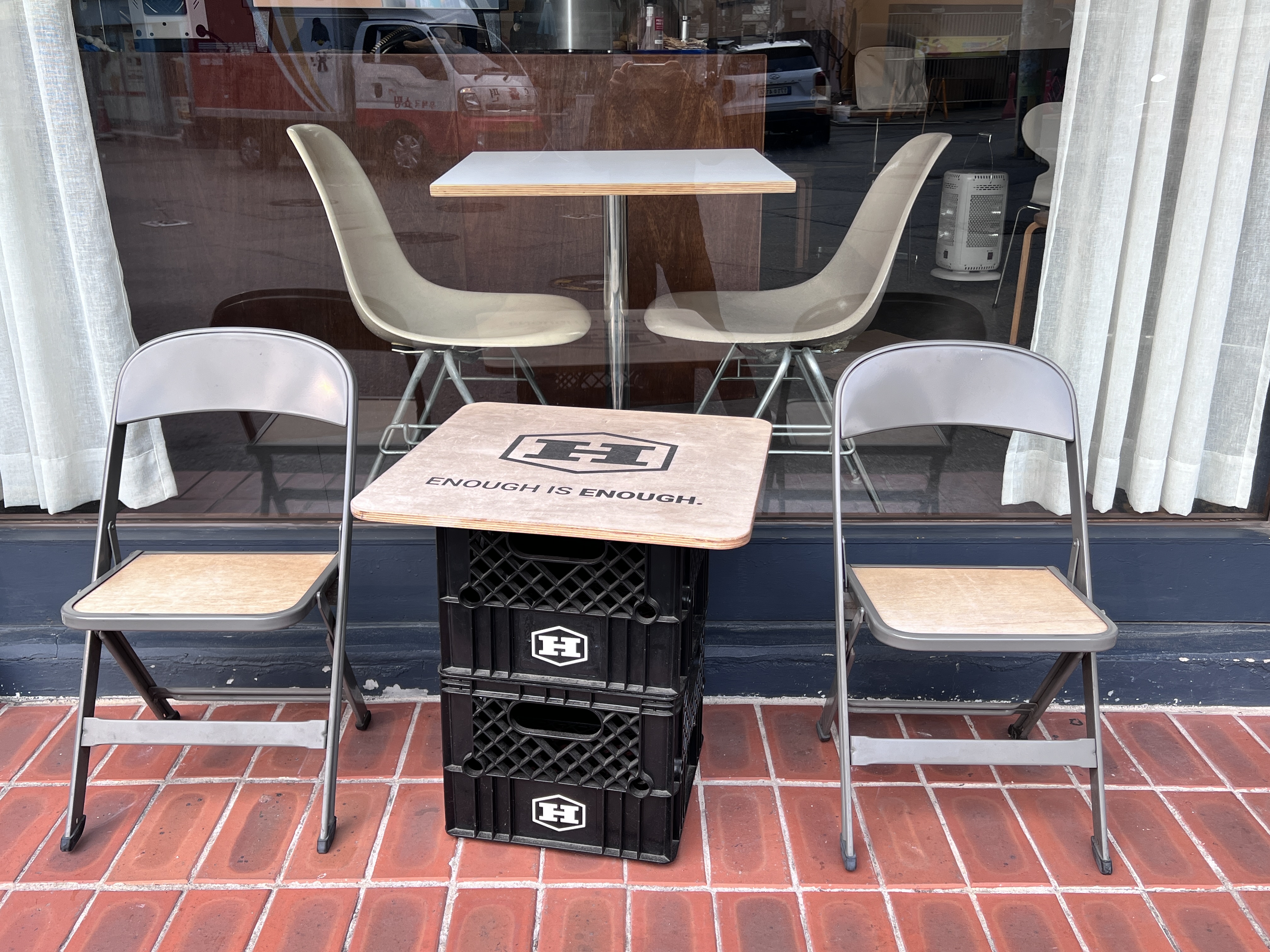 데이오프(day-off) 카페 야외테라스