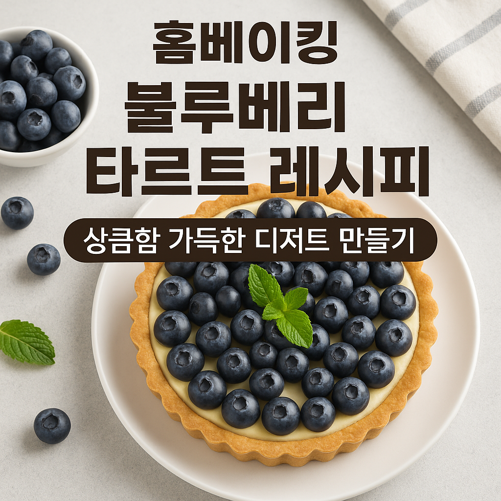 블루베리 타르트