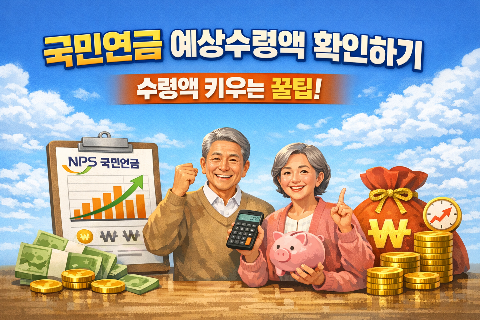 국민연금 예상 수령액 확인방법