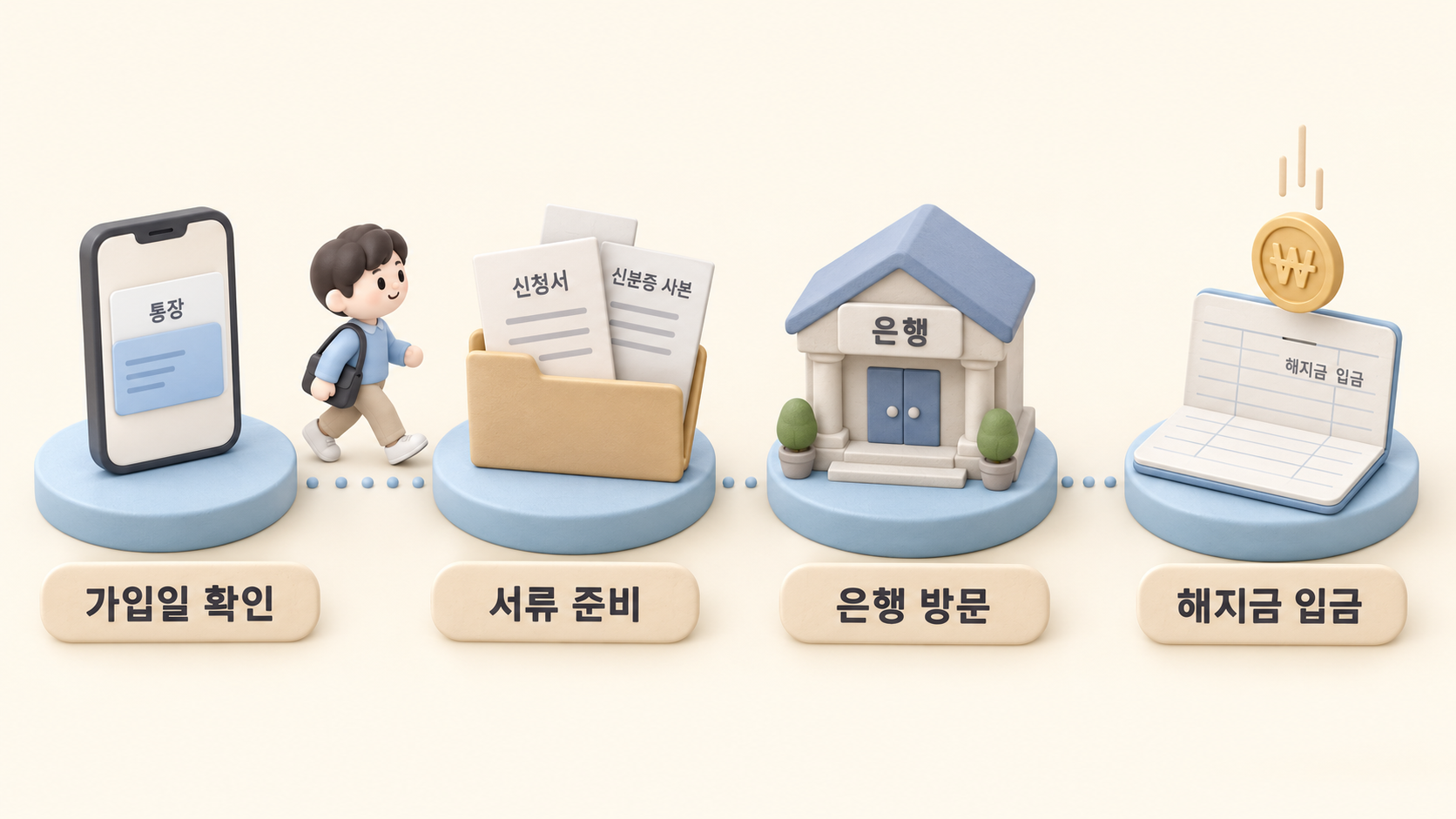 청약통장 해지 절차