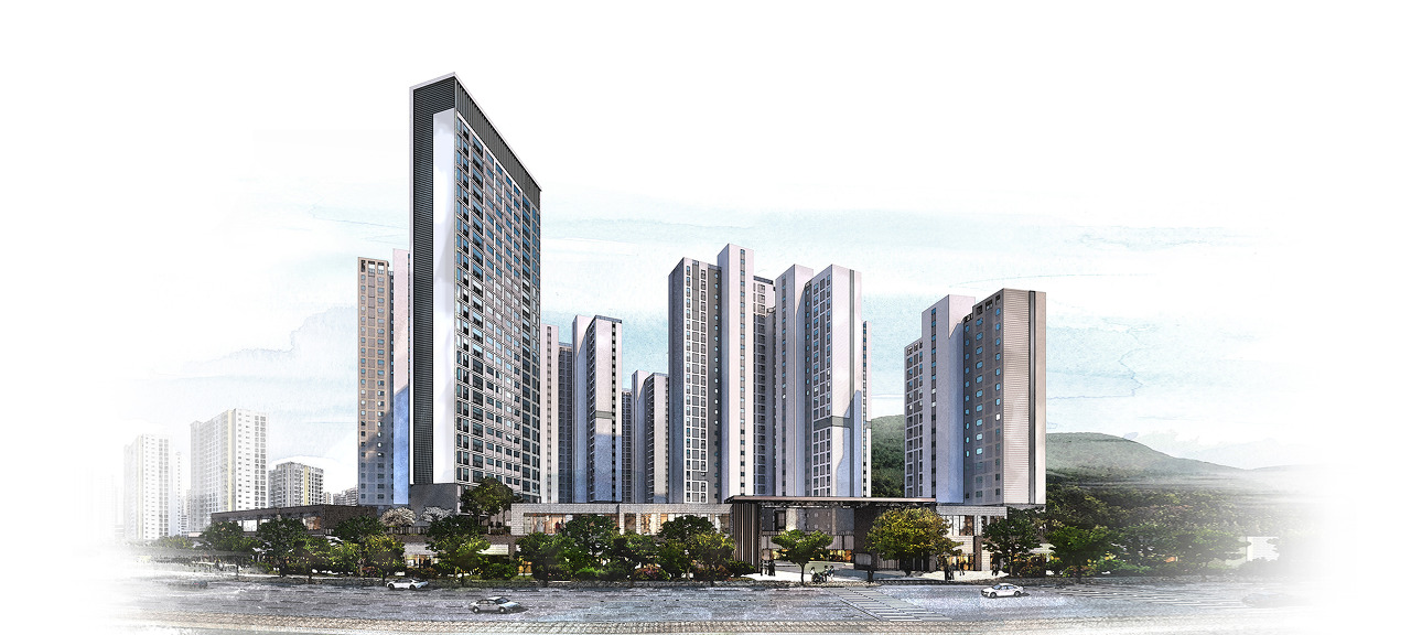 오산 세교2지구 A20BL 힐데스하임 조감도