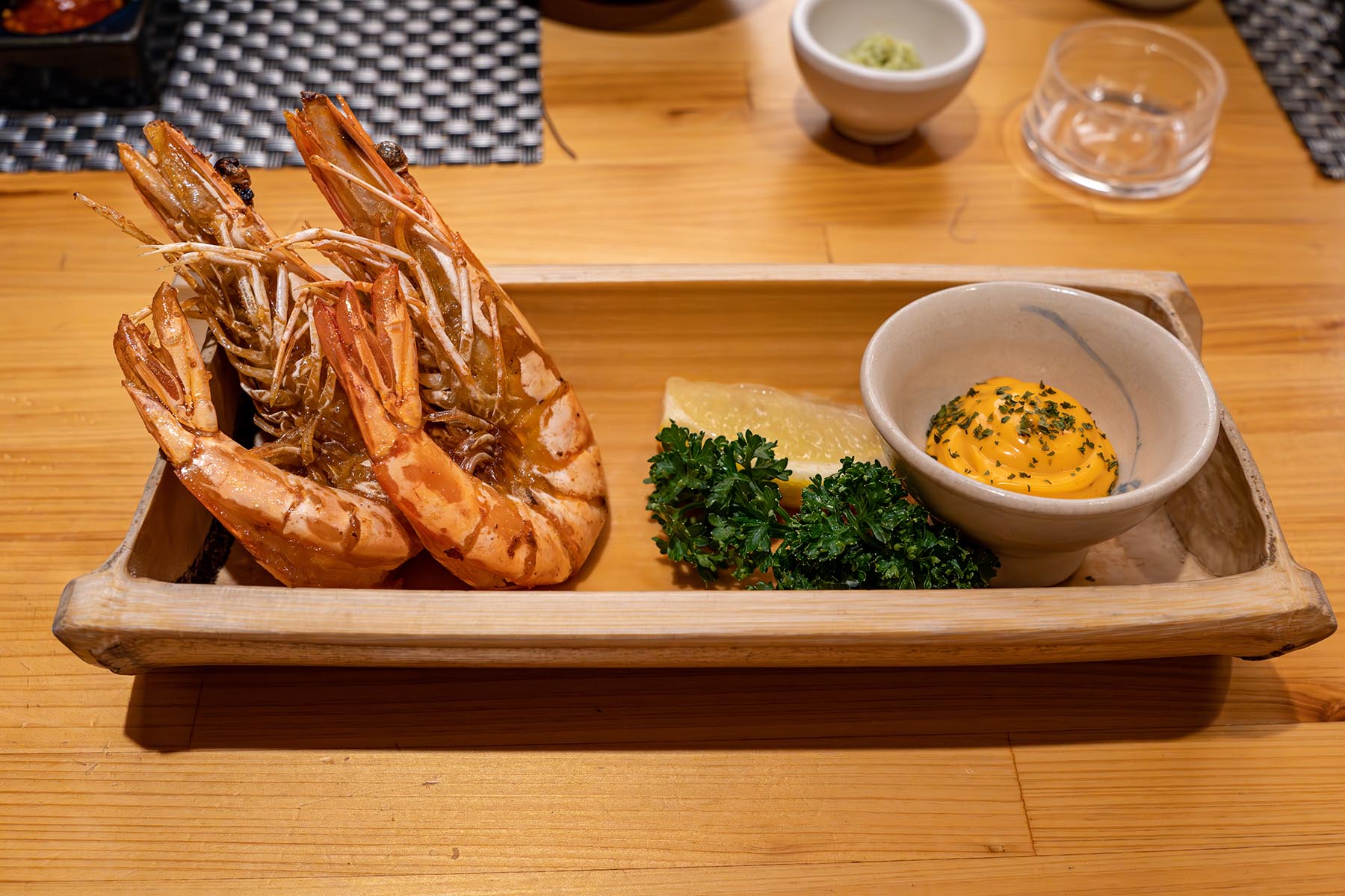 초밥정식당 대하 구이