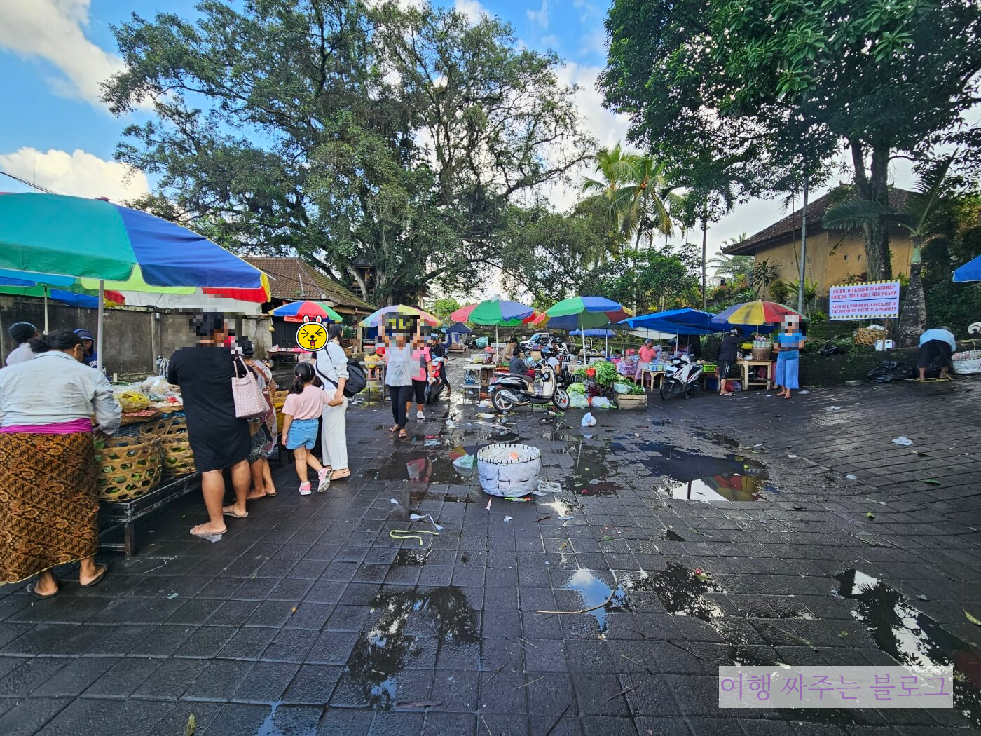 숙소 근처 시장