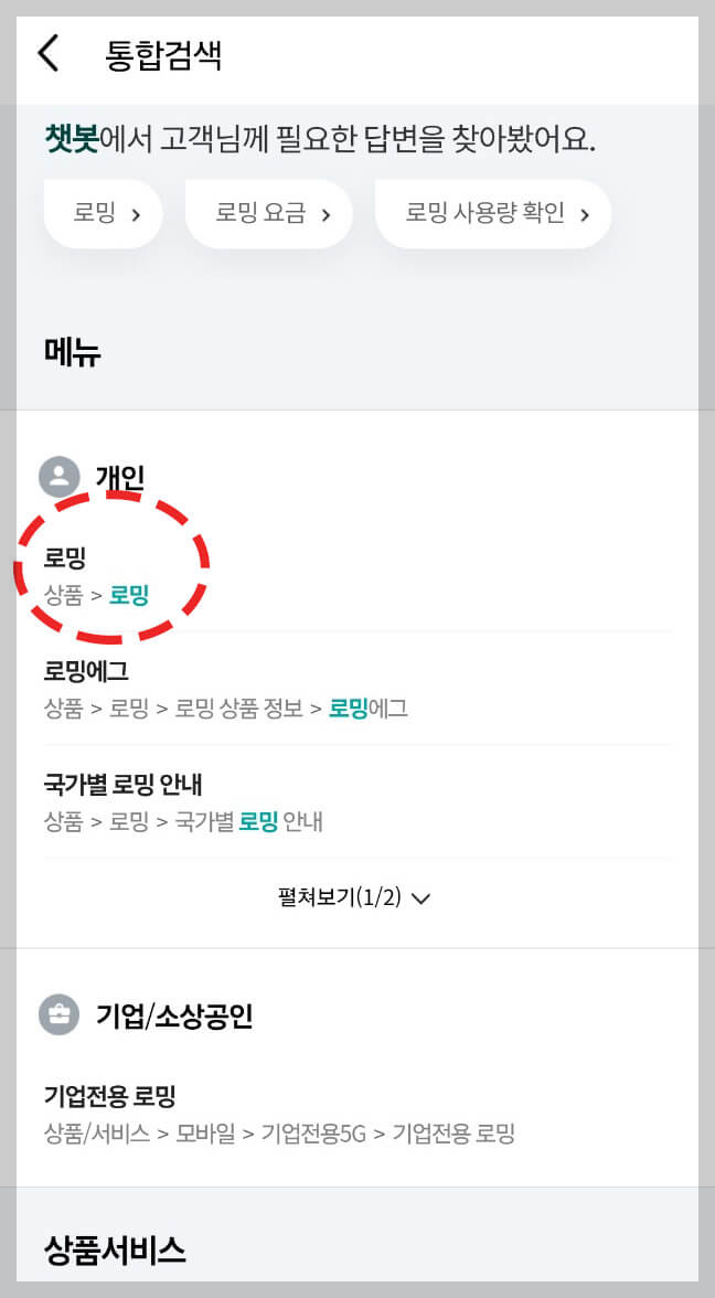 KT 해외 로밍 데이터 함께 ON 동반가족 신청 방법