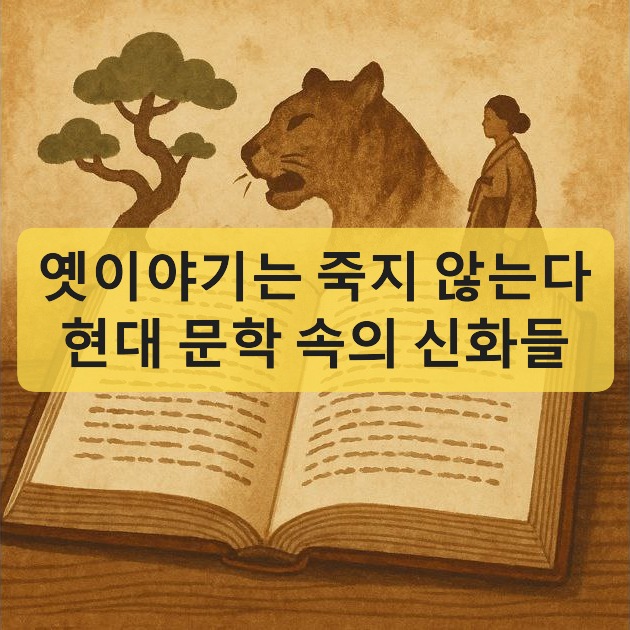 현대 문학 속 신화-전래동화-신화-설화