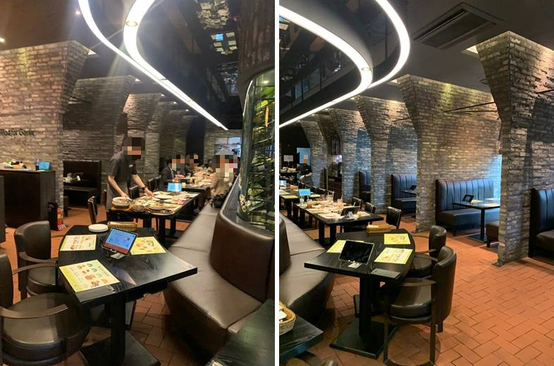 U자 형태 테이블 자리